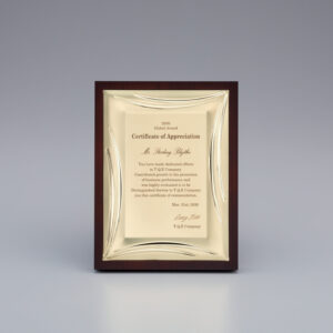 金属レリーフ楯 DIO-436