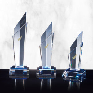 クリスタルトロフィー DI-2170ブルー DI-2171グリーン DI-2172レッド