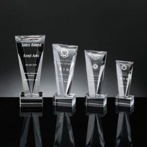 クリスタルトロフィー DIO-2203クリア  DIO-2204レッド